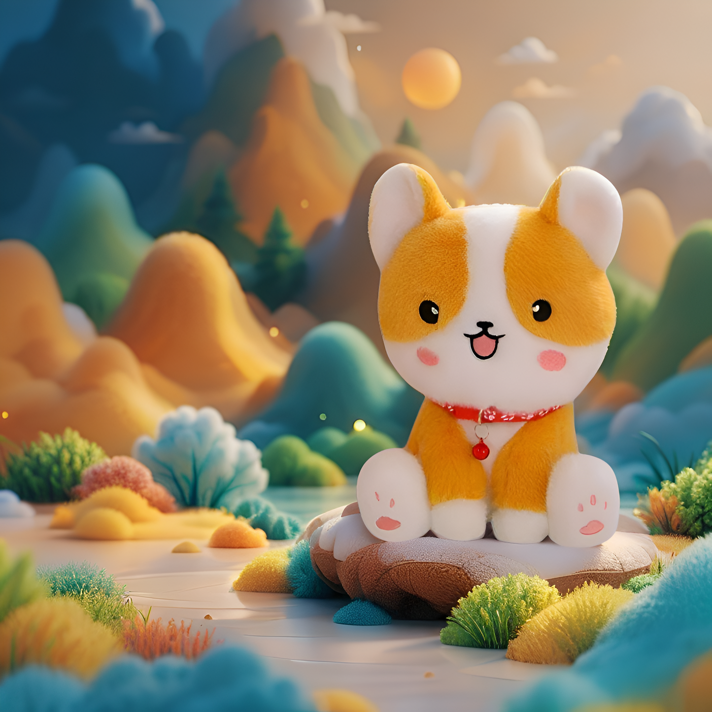 Adorable Cute Dog Soft Toy - Cuddly Plush Puppy for Kids & Gifts - MS14565.