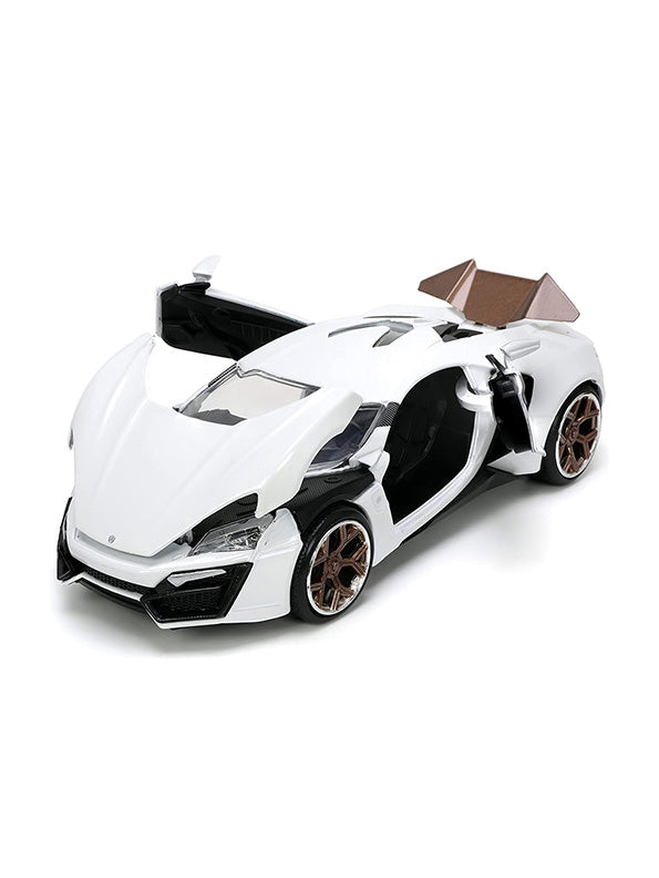 W Motors Lykan Hyper-Sport Speed Racing Car Openable Doors Model Car Metal Diecast Car - Size - Toyloft
