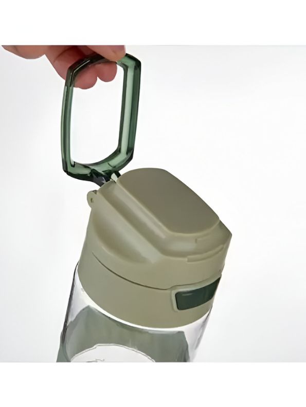 Green - HydraSipper – 650ml Advanced Water Bottle for Office Use | Leak-Proof, Ideal for Daily Hydration NOV1660.