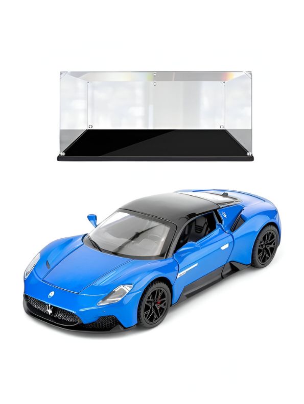 Blue Maserati MC20 Diecast Car – Premium Collectible Model for