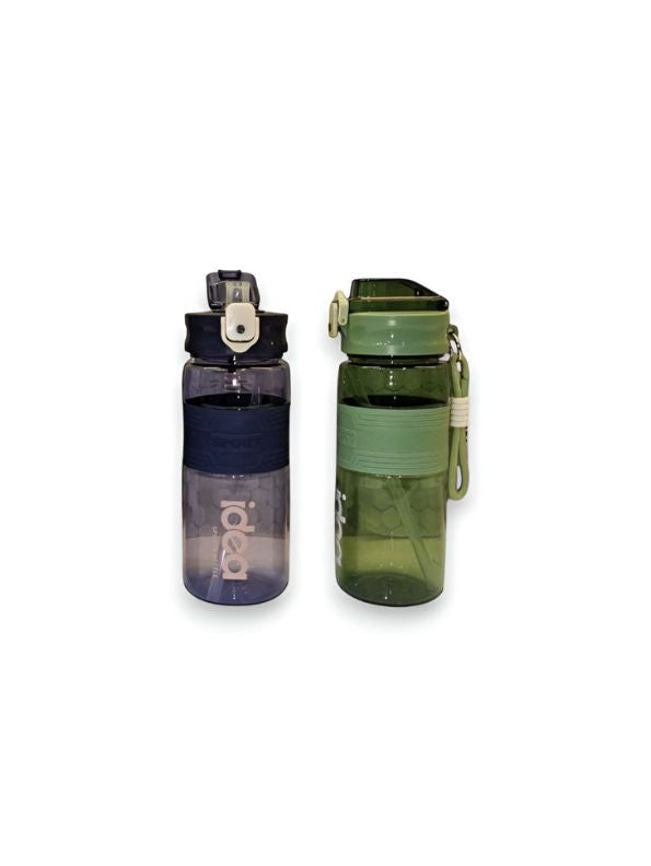 Insulated Water Bottle with Handle & Straw Lid | Leak-Proof Stainless Steel Sports Flask | BPA-Free Reusable Gym Bottle for Travel