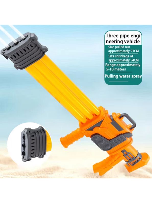 Yellow - AquaDominator V6 - Perfect for intense water battle | Water Gun Toy for Boys & Girls.