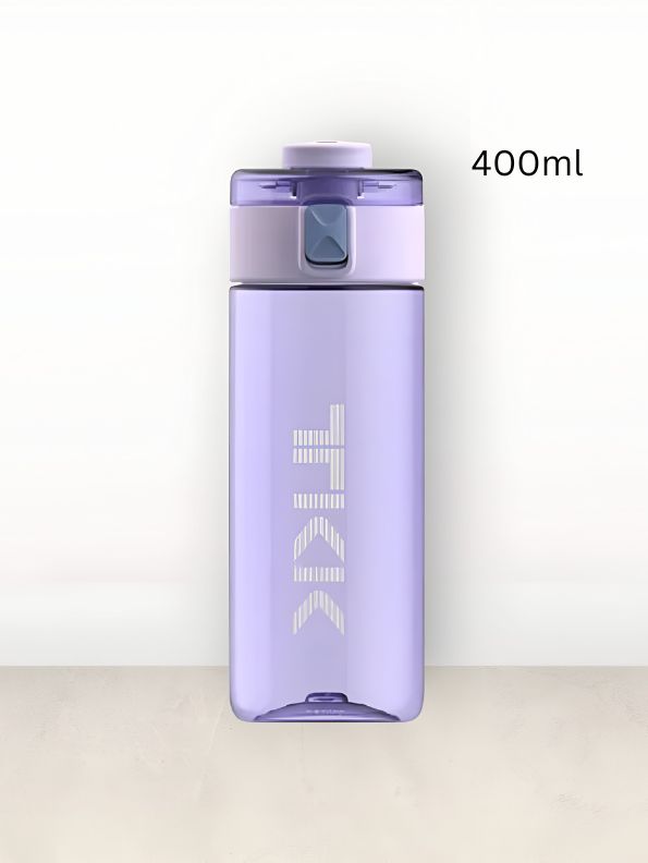 Purple - AquaBuddy – 400ml Kids Water Bottle – Stylish, Leak-Proof & Lightweight for Youngsters NOV3296.