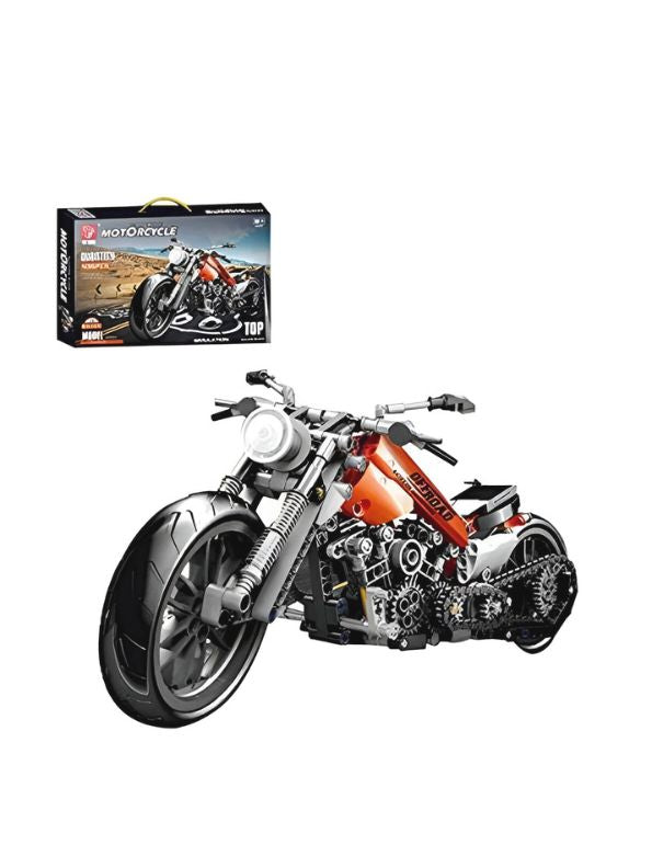 Apex Racer – 436 PCS High-Performance Motorbike Kit | Motorcycle Building Block Set | STEM Toy for Kids & Adults | Perfect Gift for Bike Enthusiasts - MD80.