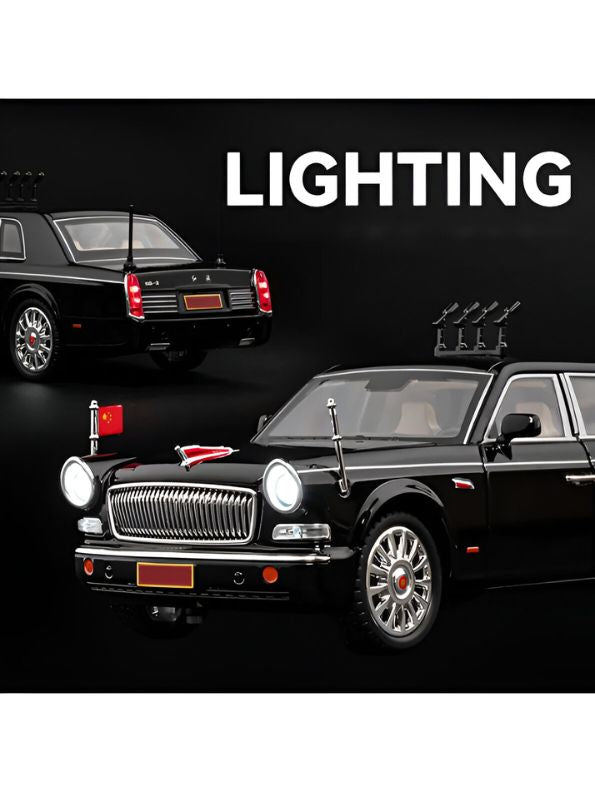 Hongqi CA72 - China Red Flag | Vintage Diecast Car - Scale 1:24.