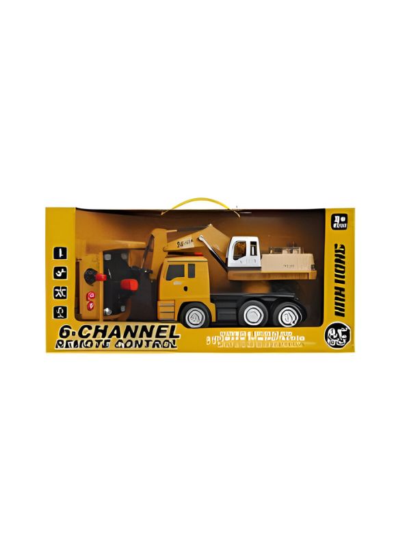 RockRider - Remote Control Truck Toy | Construction Vehicle Toy for Boys & Girls - MS14094.