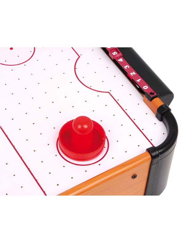 Tabletop Turbo Hockey – Mini Air Hockey Game | Fun & Lightweight Indoor Game for All Ages | Perfect for Kids, Adults & Family - MS13871.