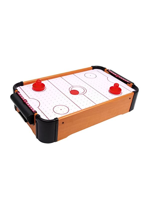 Tabletop Turbo Hockey – Mini Air Hockey Game | Fun & Lightweight Indoor Game for All Ages | Perfect for Kids, Adults & Family - MS13871.