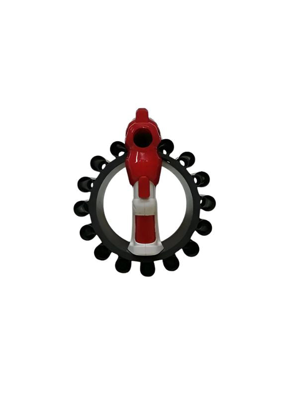 Red - SharpShot Revolver Blaster – Soft Bullet Blaster | Super Shoot Action Toy Gun for Boys and Girls.