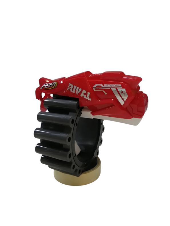 Red - SharpShot Revolver Blaster – Soft Bullet Blaster | Super Shoot Action Toy Gun for Boys and Girls.