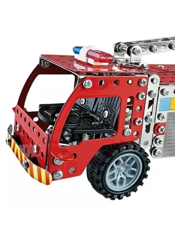 RapidRescue – 292 PCS | 3D DIY Rescue Fire Truck Building Kit for Kids – MD158.