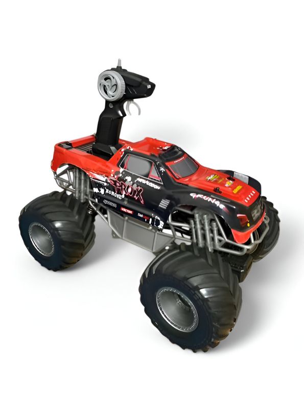 Red - Off-Road Monster Truck Toy – High Speed Remote Control Truck | All Terrain Remote Control Car for Kids & Adults – Powerful, Durable & Rechargeable - MS13630.