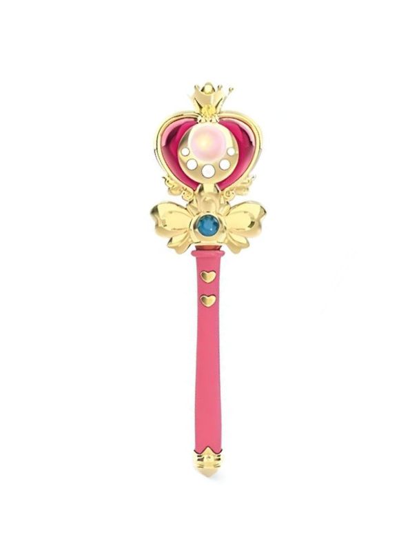Fairy Flicker – Glowing Magic Wand for Princess Cosplay – Pink Fairy Stick for Girls - NX12322.