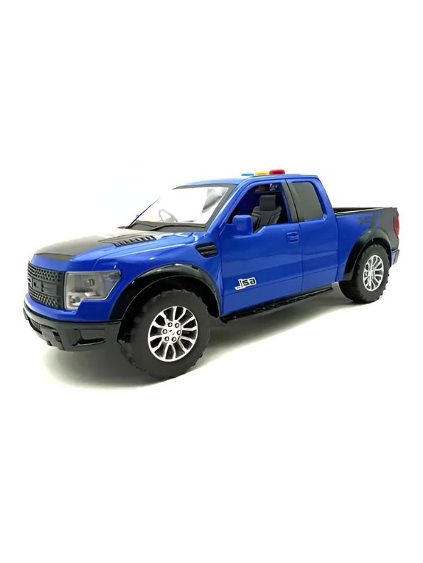 Blue - Rapyot F-150 62L – Friction-Powered Raptor F-150 Truck Toy with Lights & Sound Effects - NX13440.
