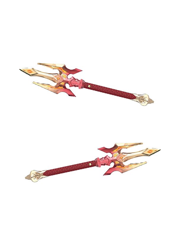 Red - Weapon Sword – Kids' Pretend Play Toy - Light & Music - Perfect Birthday Gift for Children - NX12393.