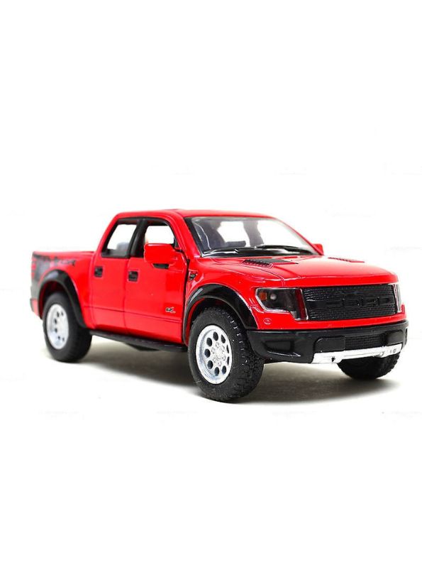 Red - Rapyot F-150 62L – Friction-Powered Raptor F-150 Truck Toy with Lights & Sound Effects - MS13440.