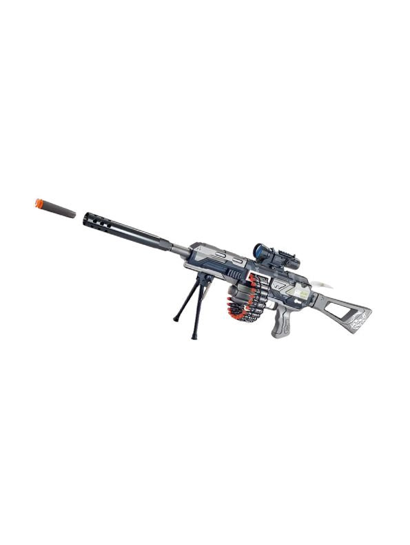 AK47 Super Electric Toy Gun – 360° Automatic Chain Rotation for Fast Shooting | AK47 Toy Gun for Kids - ms12799.