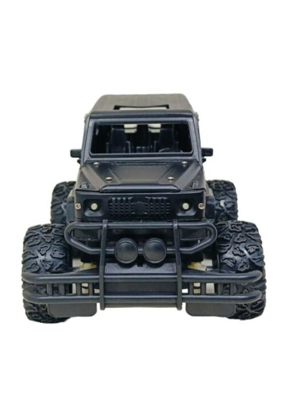 Black - Off-Road Xtreme – Metal Body Rechargeable Remote Control Rock Climbing Racing Car with LED Lights – Assorted Colors - MS11042.