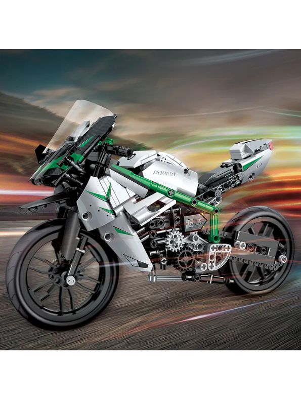 XtremeRider - Educational Assembly Block Set | DIY Motorcycle Building Kit for Kids - MD532