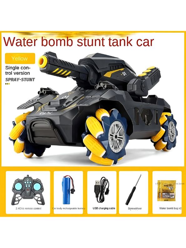 BattleBeast – Remote Control Drift Tank Car Gesture Induction Stunt Armored Vehicle Toy for Kids & Adults – MS13007.