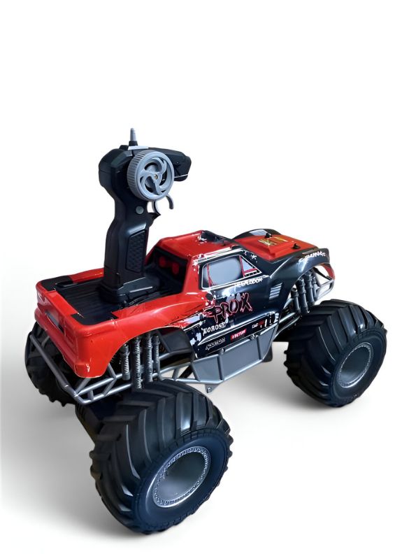 Red - Off-Road Monster Truck Toy – High Speed Remote Control Truck | All Terrain Remote Control Car for Kids & Adults – Powerful, Durable & Rechargeable - MS13630.