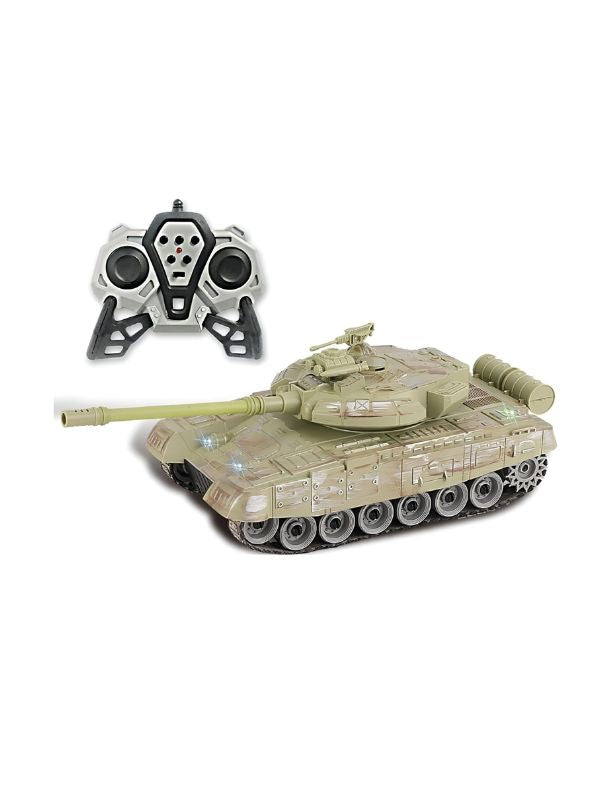 Light Green - Glorryearst RC Tank – 9-Channel Remote Control Military Battle Tank Toy – Realistic Combat Action & High-Performance Features - NX13363.