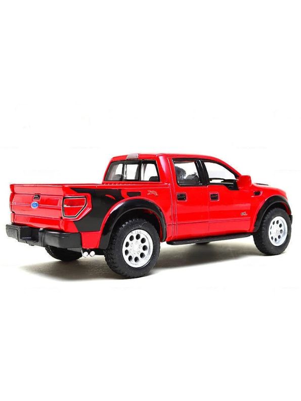 Red - Rapyot F-150 62L – Friction-Powered Raptor F-150 Truck Toy with Lights & Sound Effects - MS13440.