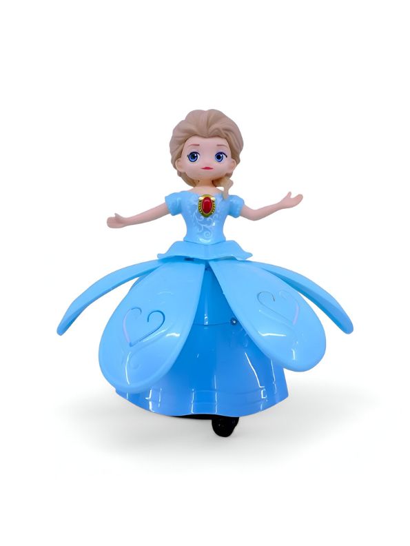 Rotating Dancer Girl – 360° Spinning Doll with Lights & Music – Adorable Ballet Toy - MS11015.