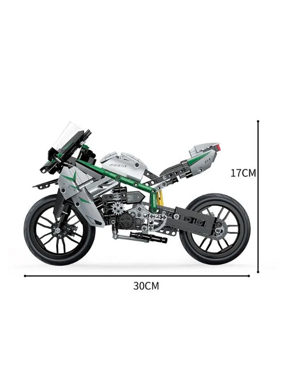 XtremeRider - Educational Assembly Block Set | DIY Motorcycle Building Kit for Kids - MD532