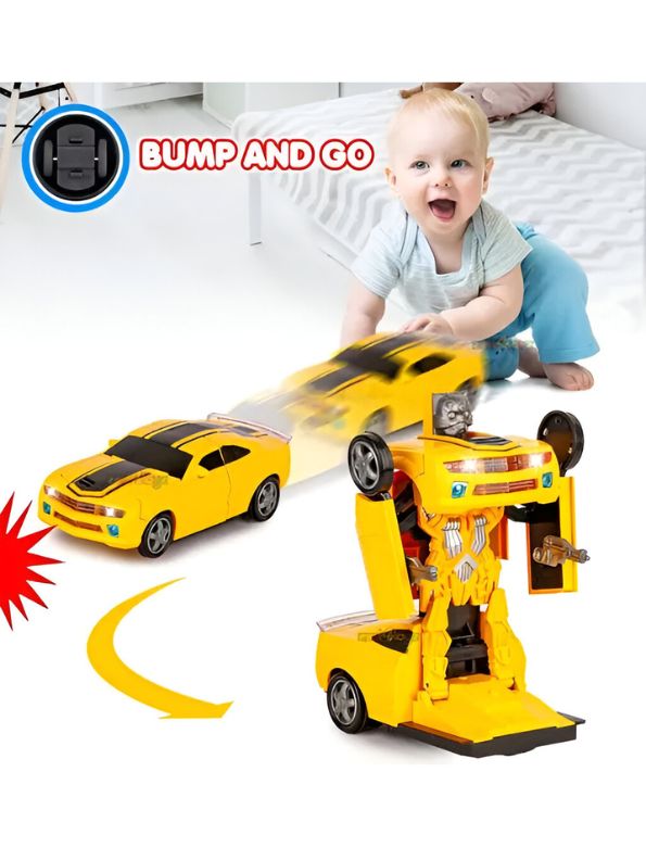 TransformoX Auto - Electric Universal Deformation Toy Car – Multifunctional Light & Music Transforming Vehicle for Kids - LMI14942