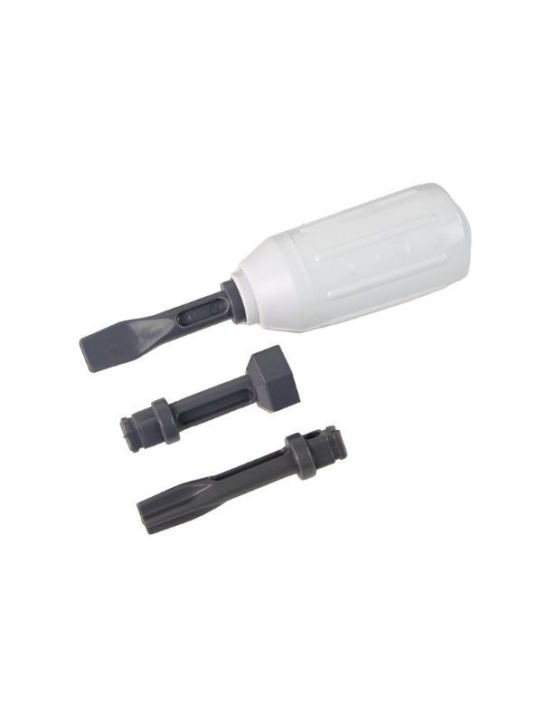 Garbage Truck – Friction-Powered Garbage Truck Toy with Side Dump, Lights & Sound Effects - Includes Replaceable Screwdrivers for Kids - LMI14254.