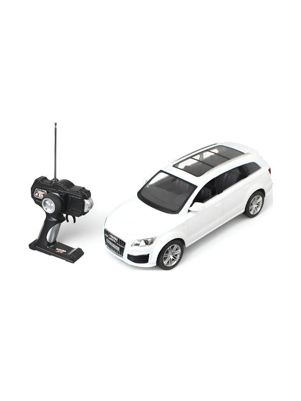 White - Audi Q7 Remote Control Diecast Car – Realistic Design, Elegant Exterior & Interior, High-Speed Racing Model Toy for Kids - MS13811.