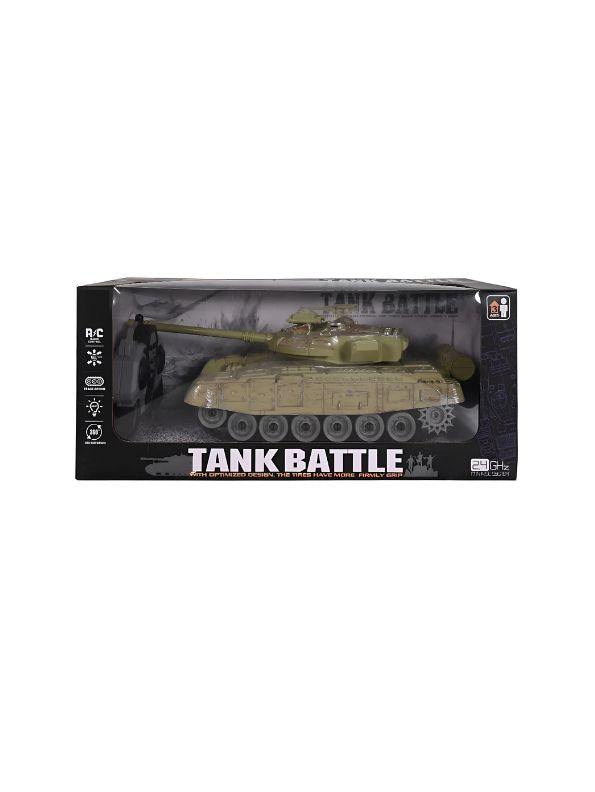 Light Green - Glorryearst RC Tank – 9-Channel Remote Control Military Battle Tank Toy – Realistic Combat Action & High-Performance Features - NX13363.