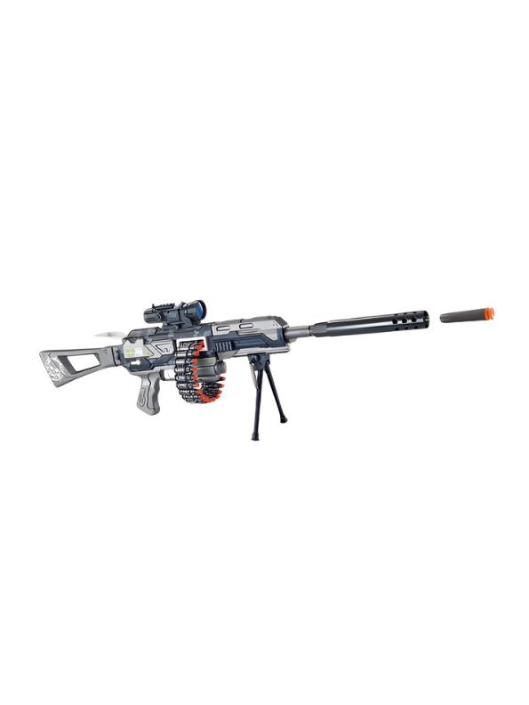 AK47 Super Electric Toy Gun – 360° Automatic Chain Rotation for Fast Shooting | AK47 Toy Gun for Kids - ms12799.