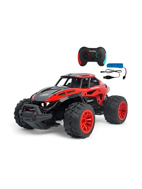 Red -PulseX – Remote Control Car – High-Speed RC Off-Road Monster Truck – Outdoor Hobby Electric Climbing Vehicle Toy & Gift - MS11044.