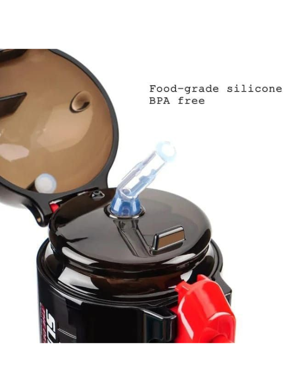 Kids Submarine Water Bottle | Leak-Proof Sipper with Straw | BPA-Free Fun Drinkware for School NOVGBT-TMY-4464