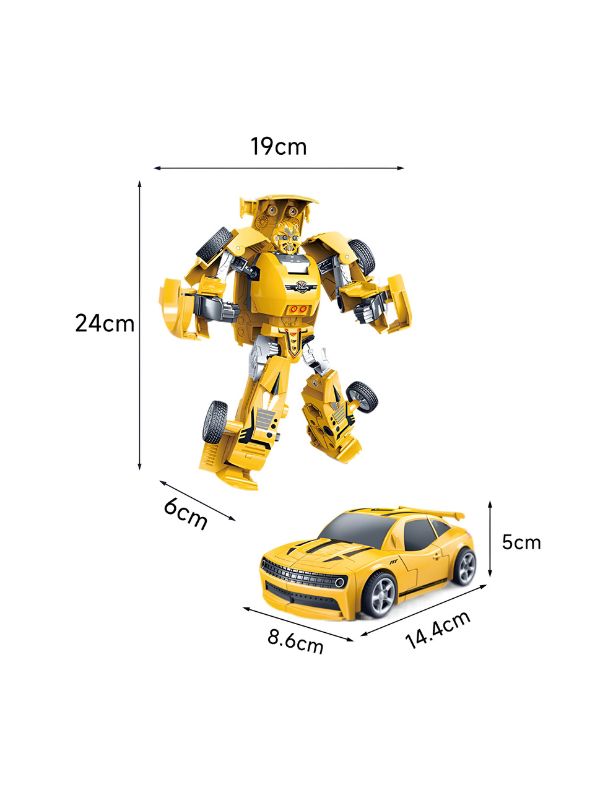 Transforming Robot Car Toy for Kids – Inertial Drive Action Vehicle | Deformation Model Toy For Kids.