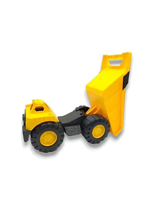 Dump Truck Plastic Construction Vehicle Toy for Kids - Durable & Realistic Design