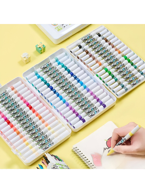 Acrylic Paint Markers for Kids | Panda Art Supplies & Craft Set NOVGBT-50764