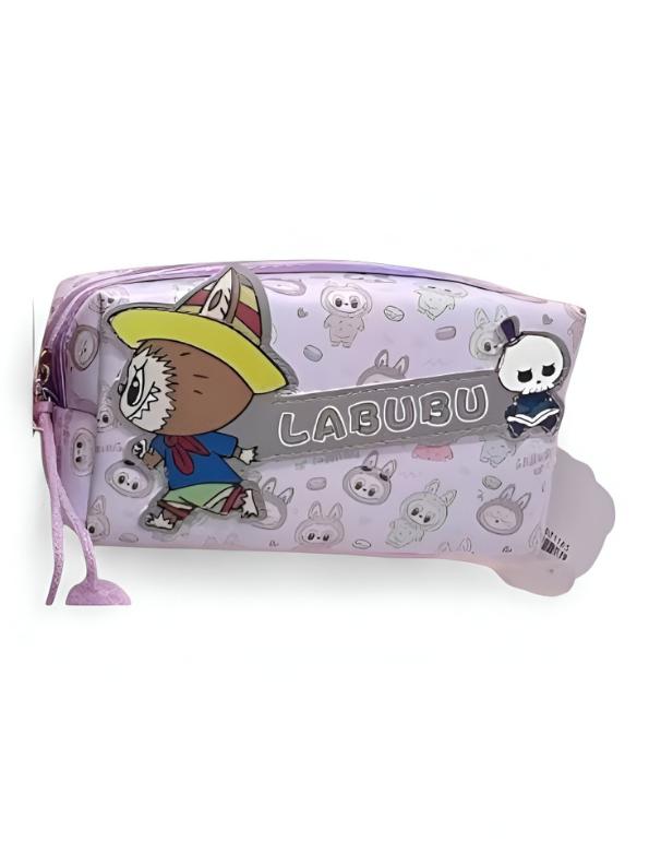 Purple - LABUBU The Monsters Plush Cosmetic Bag | POP MART Accessory Pouch with Zipper NOVHBC-1881185