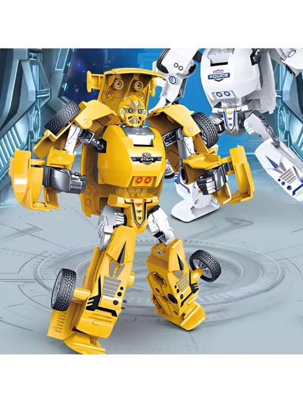 Transforming Robot Car Toy for Kids – Inertial Drive Action Vehicle | Deformation Model Toy For Kids.