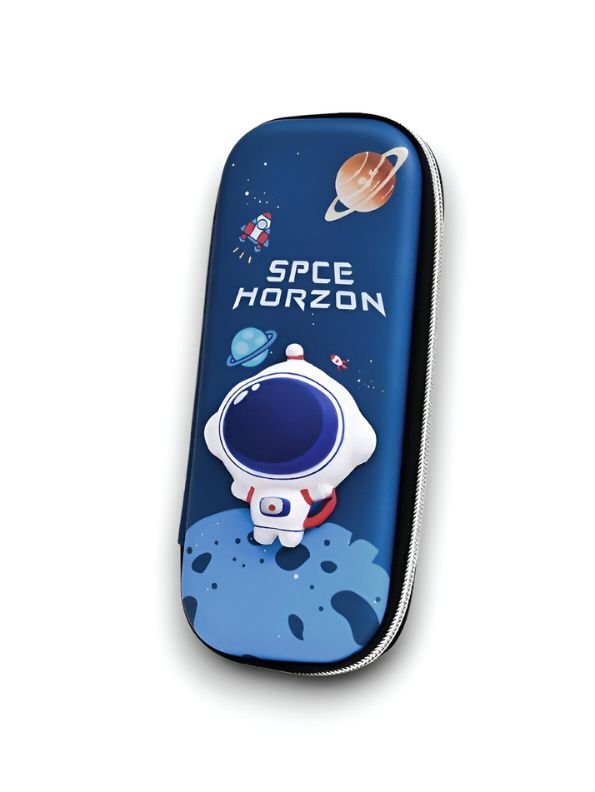 Multifunctional Astronaut Pencil Case for Boys & Girls | Space Theme Hardtop Pencil Box NOVGBT2405.