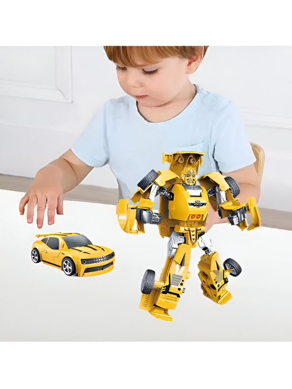 Transforming Robot Car Toy for Kids – Inertial Drive Action Vehicle | Deformation Model Toy For Kids.
