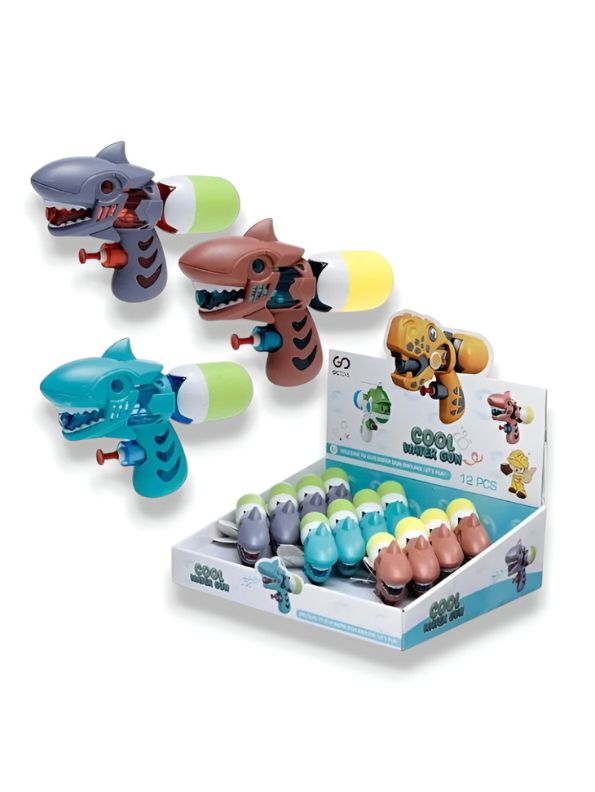 Green - Cool Shark Water Gun for Kids - Fun & Safe Pool Toy