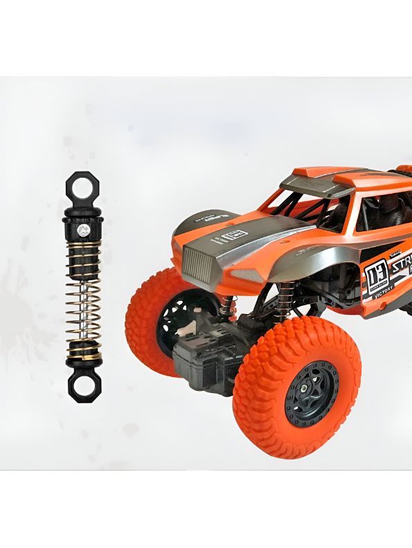 Orange - 8-Wheel RC Rock Crawler Car – 1:20 Scale 4WD High-Speed Off-Road Monster Truck Toy | Rechargeable Remote Control Vehicle for Kids