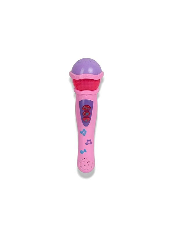 Pink - Musical Microphone Toy for Kids - Singing Mic with Lights & Sounds