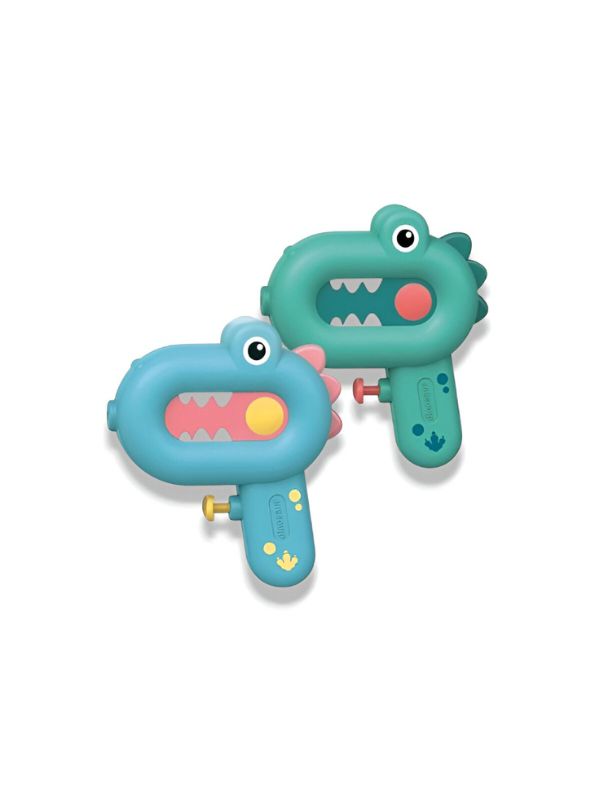 Blue - Cute Dinosaur Water Pistol – Fun Animal Spray Gun Toy for Kids Outdoor Play.