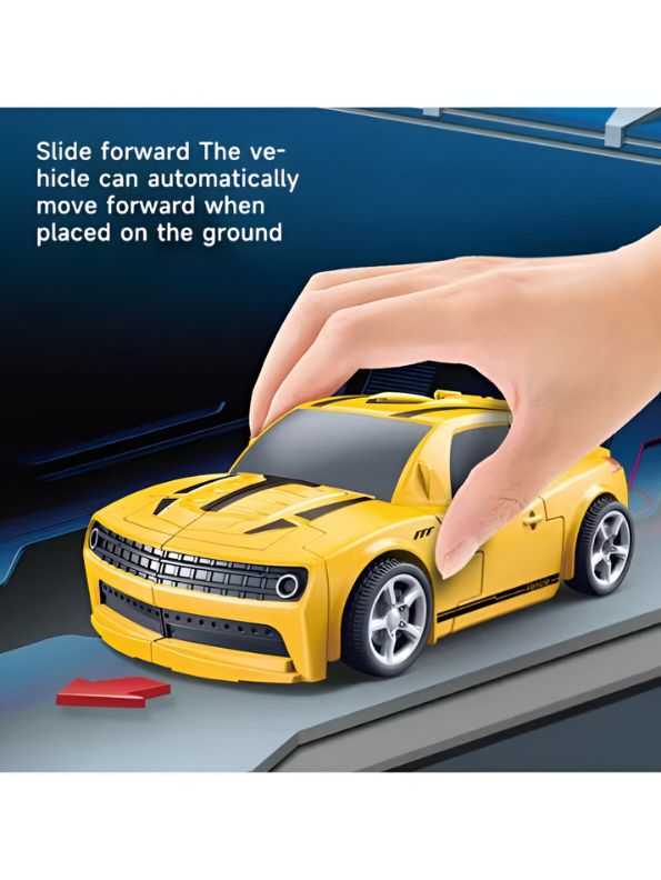 Transforming Robot Car Toy for Kids – Inertial Drive Action Vehicle | Deformation Model Toy For Kids.