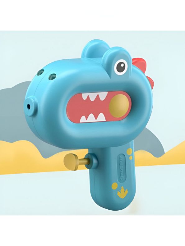 Blue - Cute Dinosaur Water Pistol – Fun Animal Spray Gun Toy for Kids Outdoor Play.