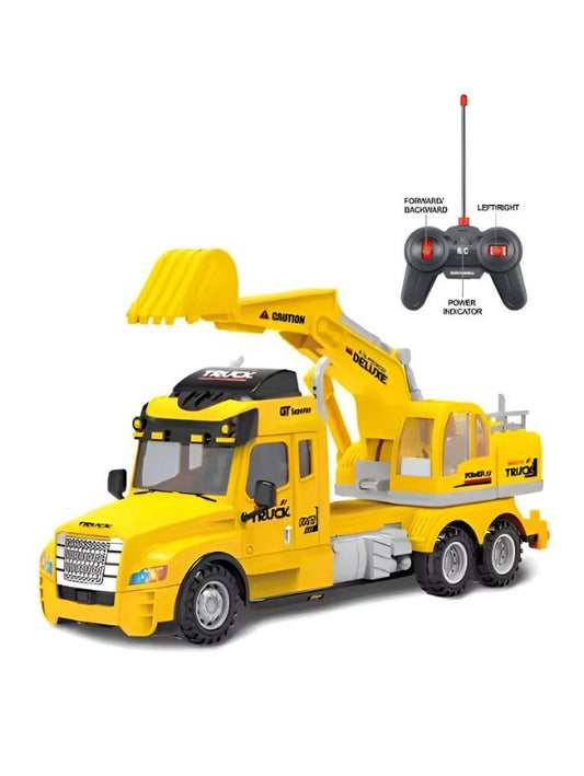 TrashMaster - High-Quality 4-Channel Remote Control Garbage Truck with Lights & Realistic Design - MD1666.